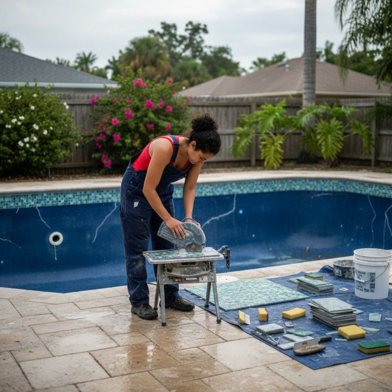 Pool Paver Repair