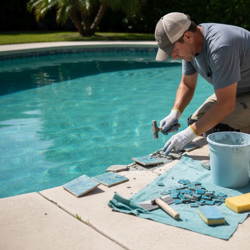 Pool Paver Repair