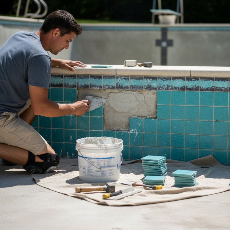 Pool Paver Repair